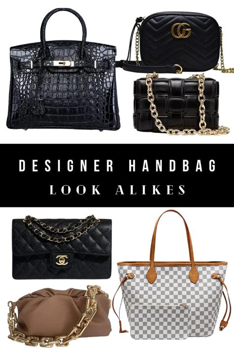 designer bags that look similar